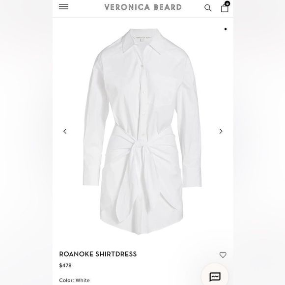 Veronica Beard Roanoke Shirt Dress - Picture 5 of 7